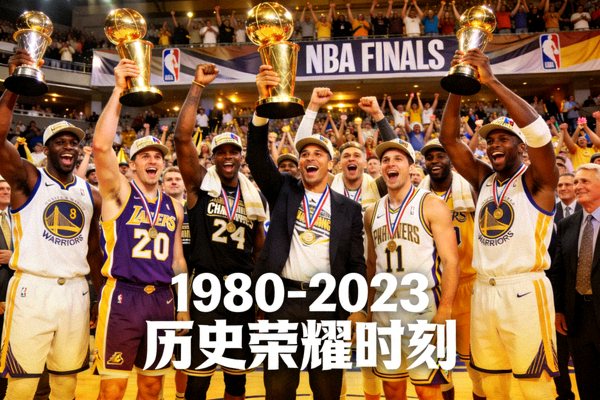 NBA总决赛历史荣耀时刻回顾，冠军球队举起奖杯的经典画面